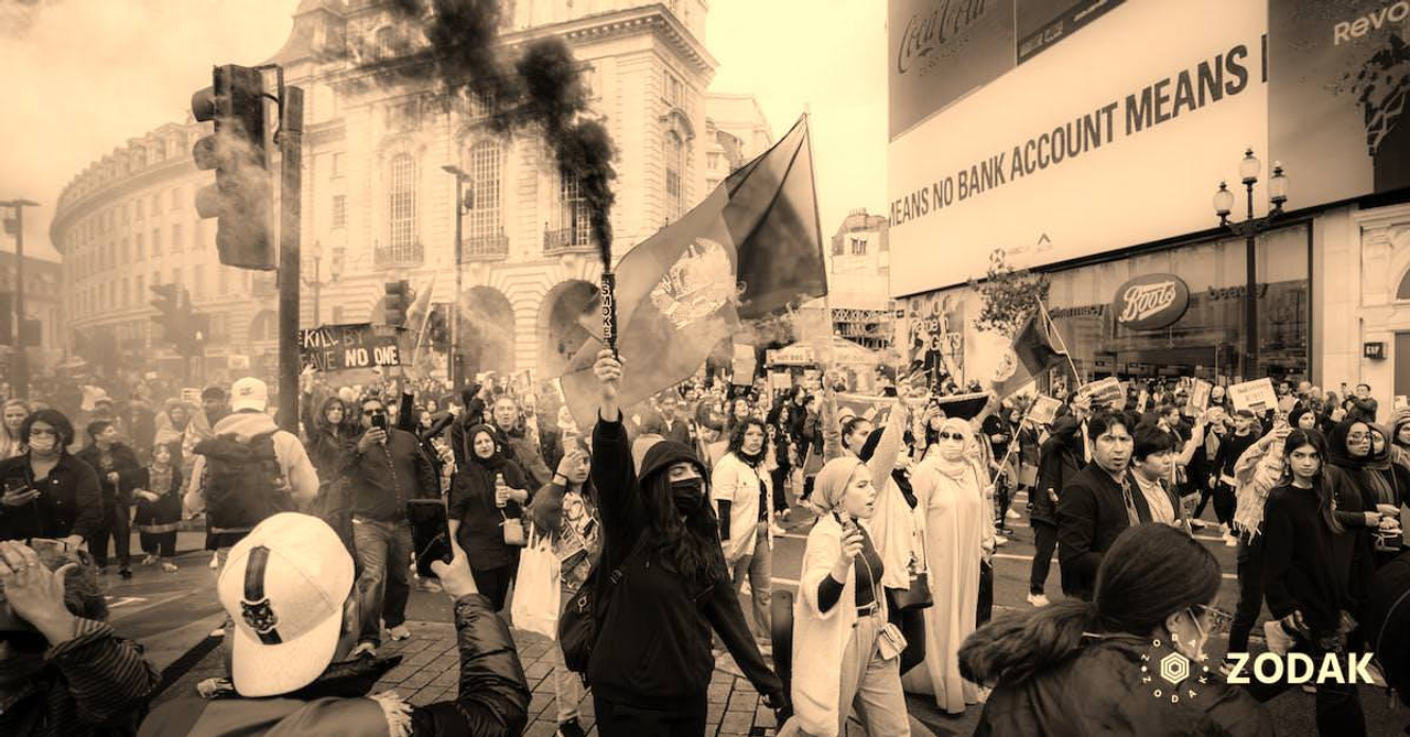 Afghanistan Protest in London 