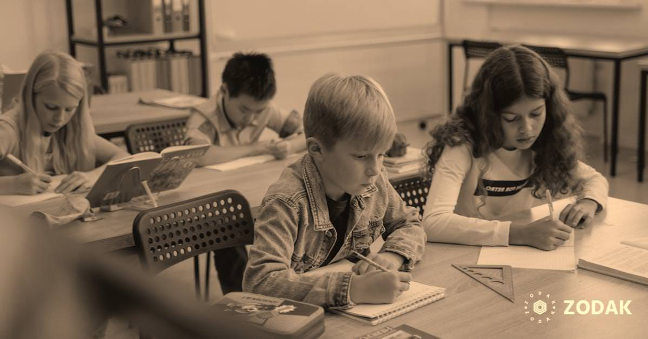 Students Taking Notes